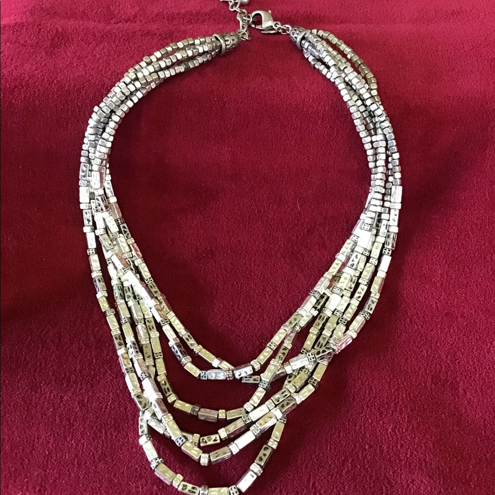 Chico’s Silver colored necklace